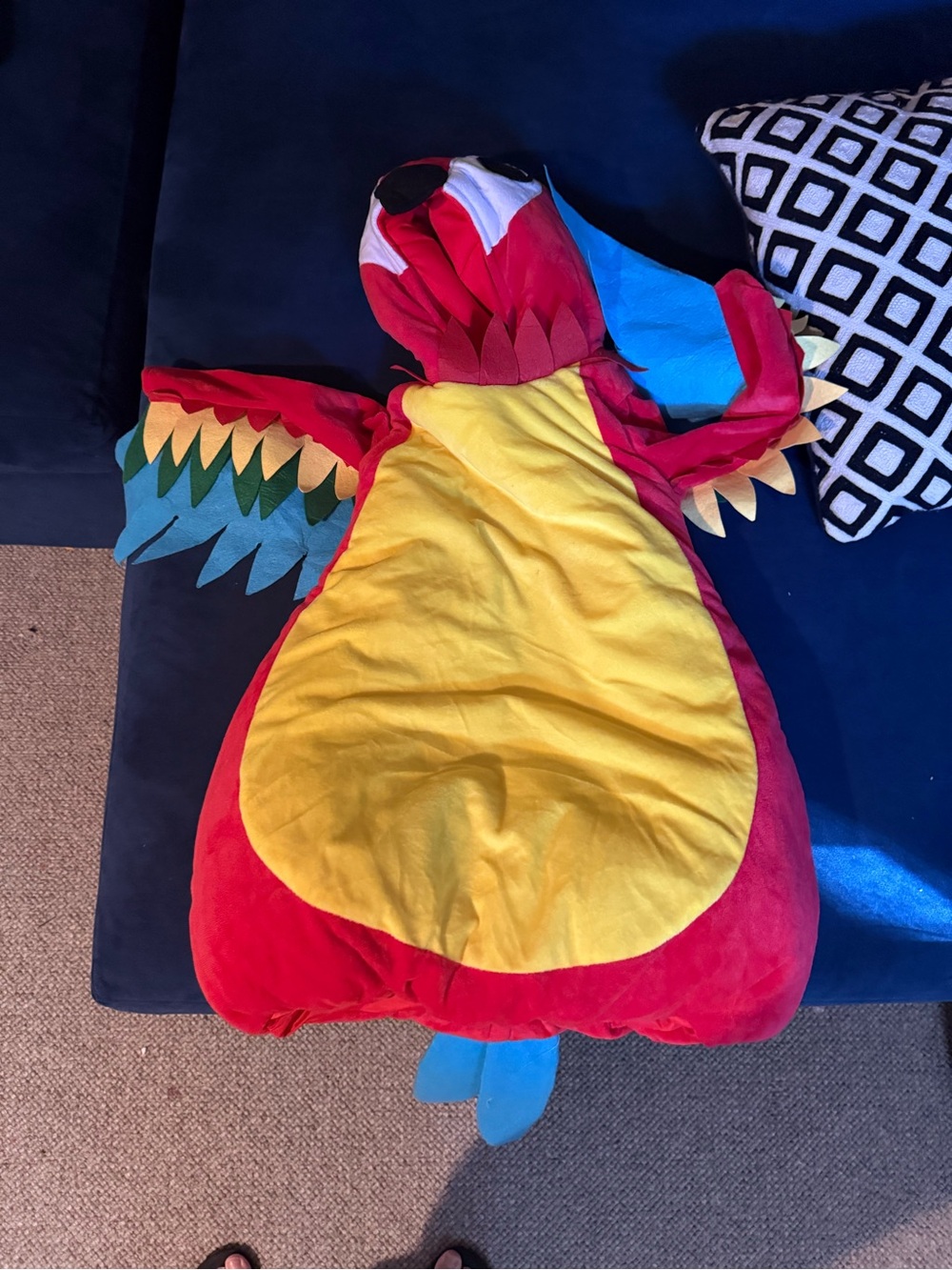 Kids Parrot Costume size XS
